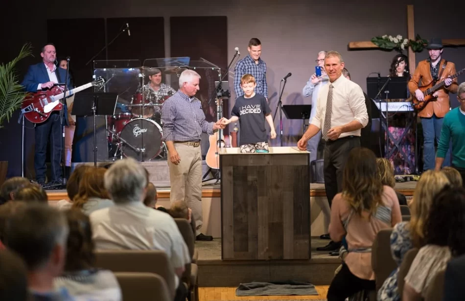 EAMON JOHNSON BAPTISM AT COVENANT HOOD RIVER